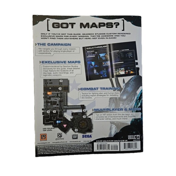Bradygames Aliens: Colonial Marines Official Strategy Guide Xbox 360 PS 3 & PC - Picture 2 of 3